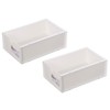 BIUDECO Pcs Desktop Organizer Plastic Case Drawer Home Storage Tool