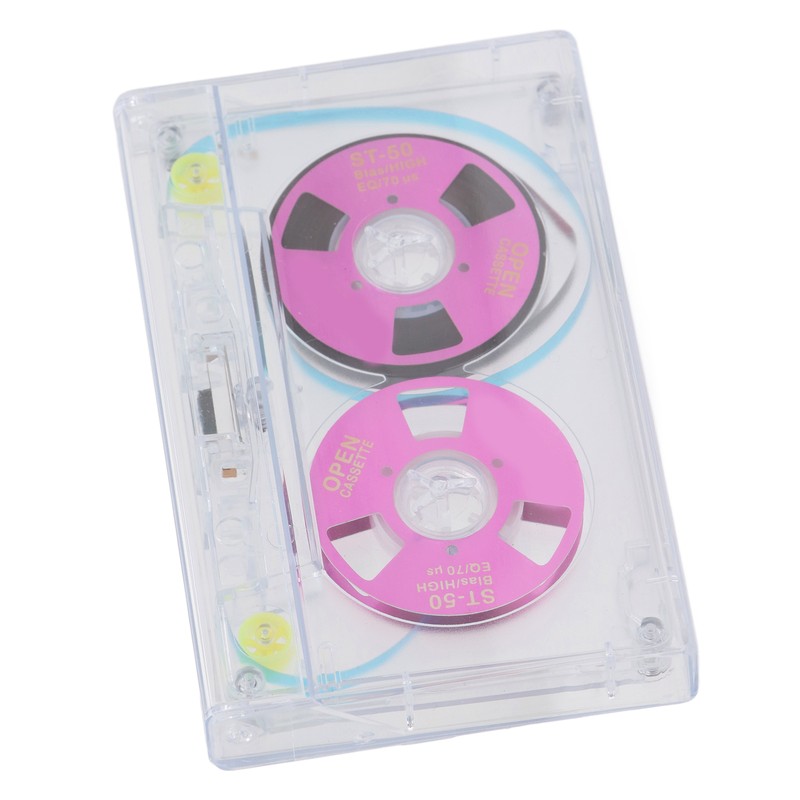 Blank Cassette Tapes for Recording Audio Tapes Low Noise High