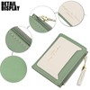 Favydov Little Small Wallet for Women PU Leather Tassel Bifold