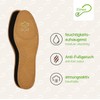 Made in Germany 2 Pairs All Season Leather Soles Size