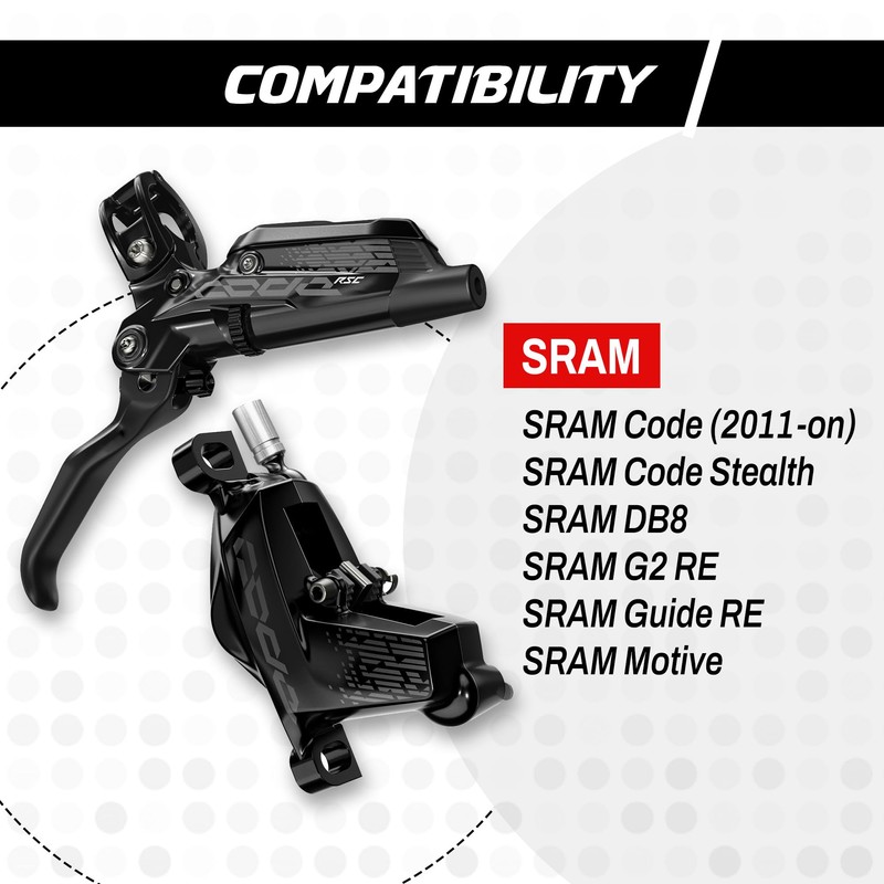 epic Disc Brake Pads for SRAM DB8, Motive, Code, Code