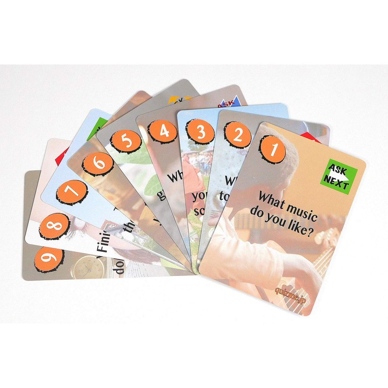 Quiz Me! Conversation Cards for Student - Pack 1