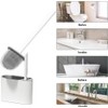 Juego de 3 Escobillas de Silicona para Baño, Montaje en