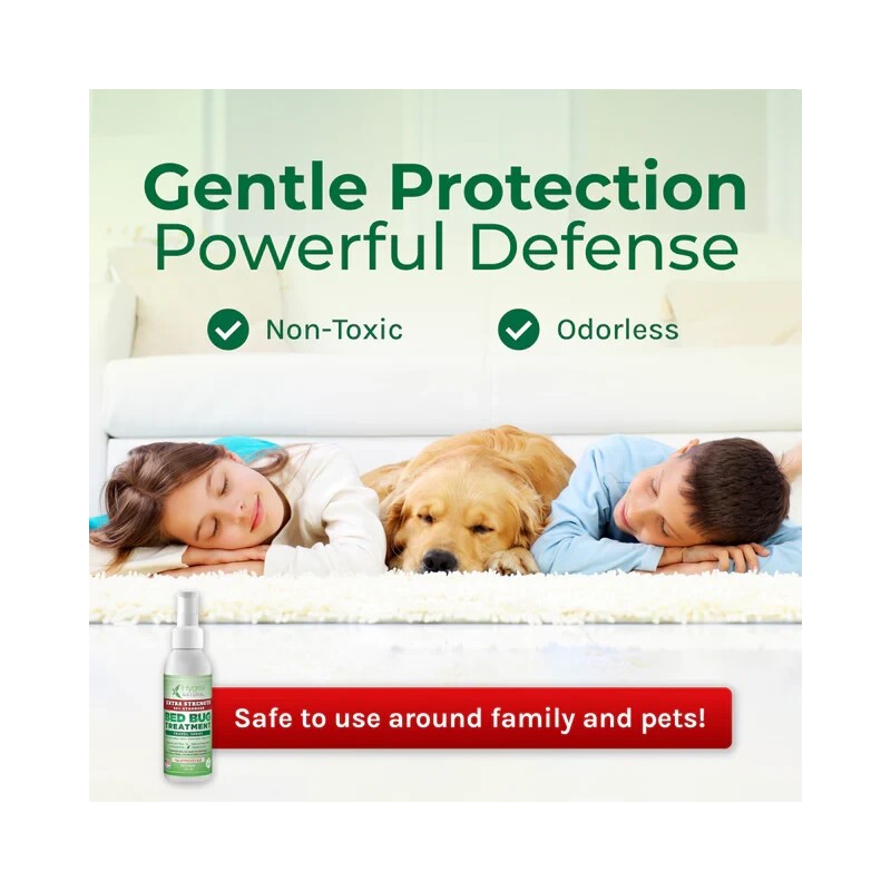 Hygea Extra Strength Bed Bug Travel Spray TSA Approved Non