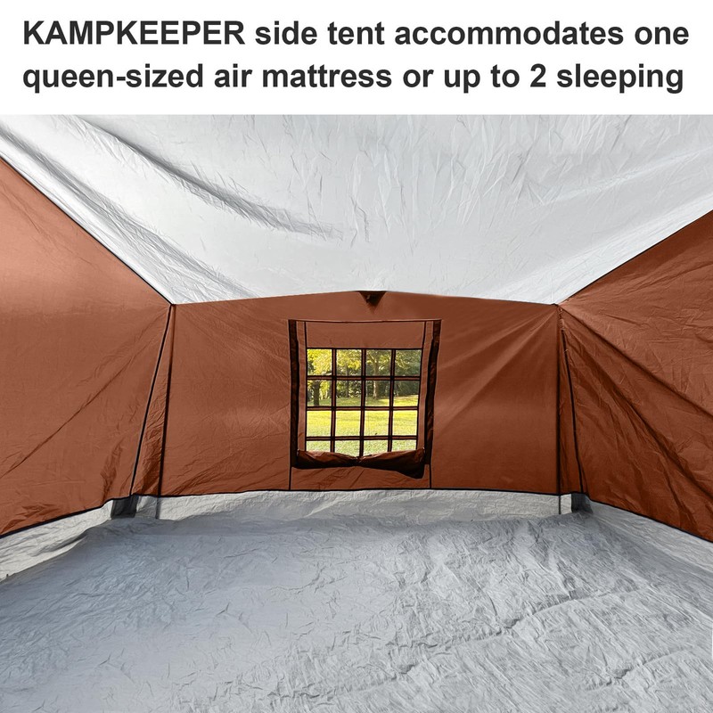 KAMPKEEPER Side Tent,Camping Tent for 10' x 10' Pop Up
