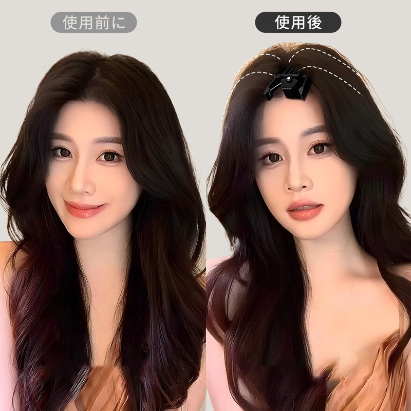 Hairpin Bangs Volume Pin Root Volume Up Hair Closure Hair