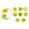 1000pcs Lemon Inspirational Motivational Stickers,Thank You Lemon Stickers,for Small Business