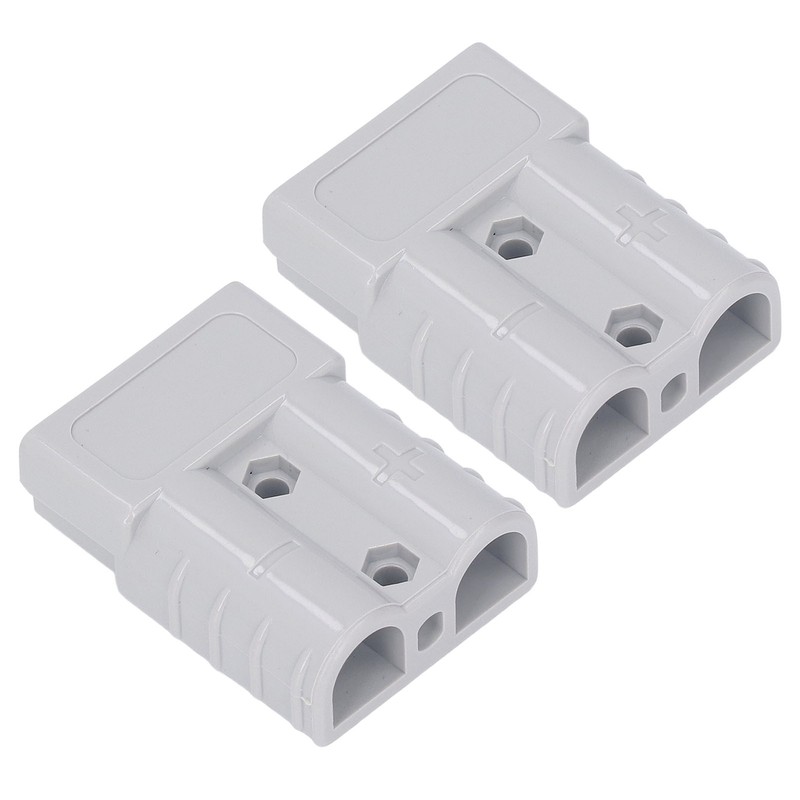 2 Set Battery Quick Connector 50A 600V Fireproof High Conductivity
