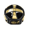 Benlee Head Guard Faux Leather Blance Black/Gold S/M