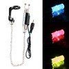Discoball 3Pack Fishing Bite Alarm Chain LED Illuminated Hangers Bite