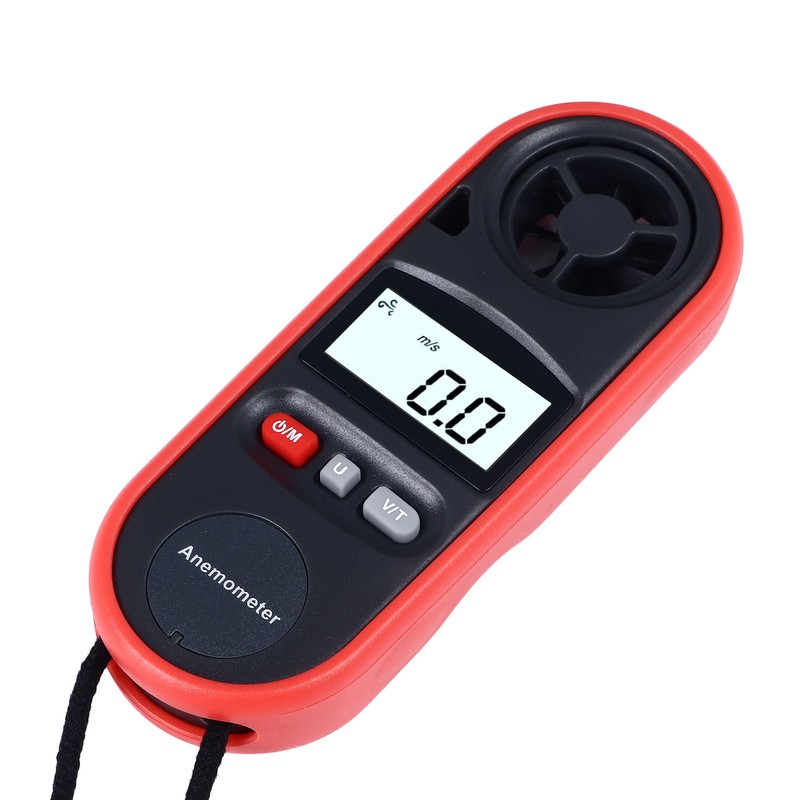 Anemometer Handheld Digital Wind Speed Meter Gauge Air Flow Tester