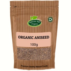 Organic Aniseed (Anise) 100g by Hatton Hill