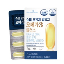 Mayjun Nutri Super Supercritical Altige Omega 3 Plus 30.9g, 30 tablets, 2 units / 메이준뉴트리 슈퍼 초임계 알티지오메가3 플러스 30.9g, 30정, 2개