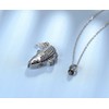 UNY stainless steel memorial pets Ashes Keepsake pendant unique Fish
