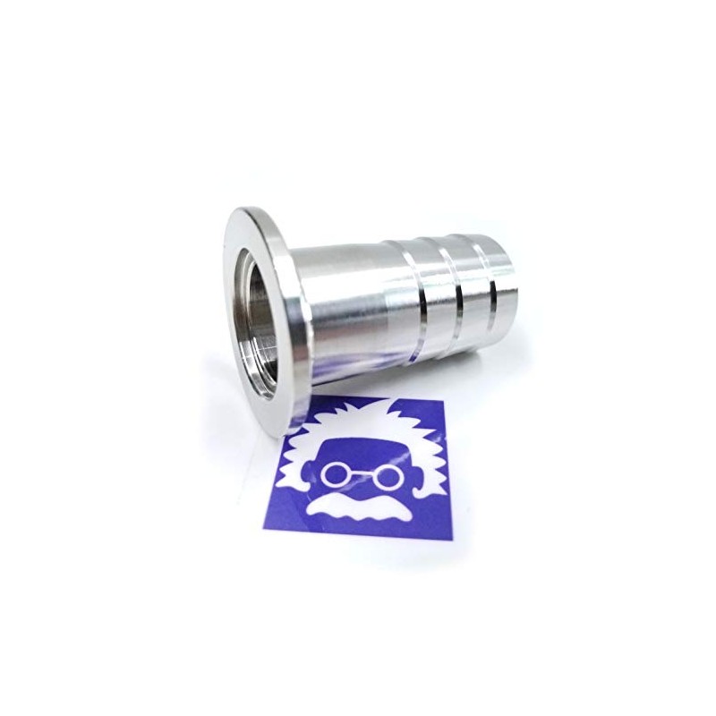 1 inch OD Barbed Hose Fitting to KF25 NW25 Flange