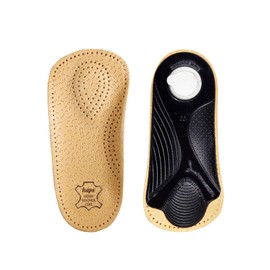 Orthotic leather insoles with longitudinal and transverse arch support, Kaps Bolero, 39 EUR / 6 UK/Women