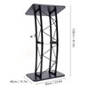 Futchoy Metal Black Podium Conference Presentation Pulpit School Office Church