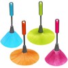 4 Pack 10" Small Microfiber Duster, Delicate Fluffy Microfiber Feather
