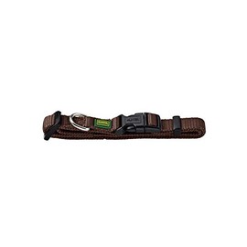 hunter Basic Vario Nylon Collar, 10/22 x 35 cm, X-Small, Brown