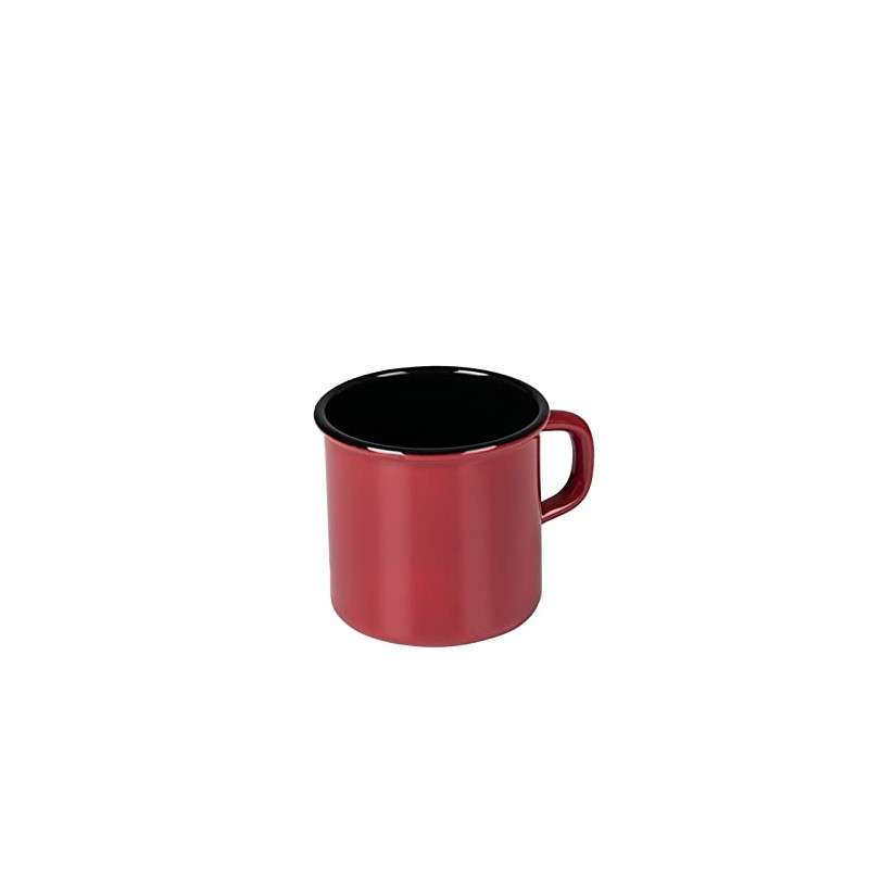 Riess, 0221-020 Pot with Flaring, Classic Colour Red, Diameter 8