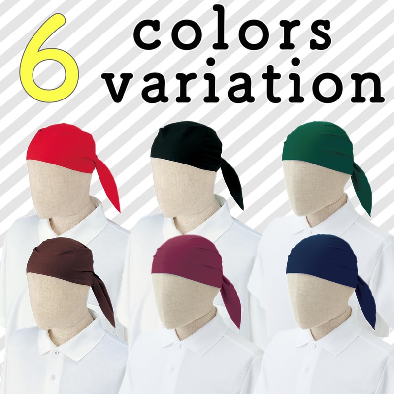 Albe AS6215 Scarf Cap, Scarf Tie, 2 Way, 6 Colors,