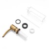 BZOOSIU Kitchen Sink Soap Dispenser, Built in Countertop ABS Pump