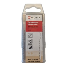 Würth Jigsaw Blades Wood Pack of 25 (0608115900)