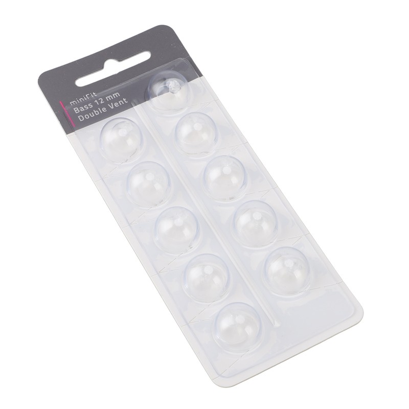 10pcs Double Vent Bass Dome Accessory Single Layer Double Vent