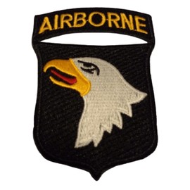 b2see Iron-On Iron-On USA Military Sew-On Patches, Iron-On Patches, Iron-On Clothing, USA Army Navy, Pack of 5 (USA 6)
