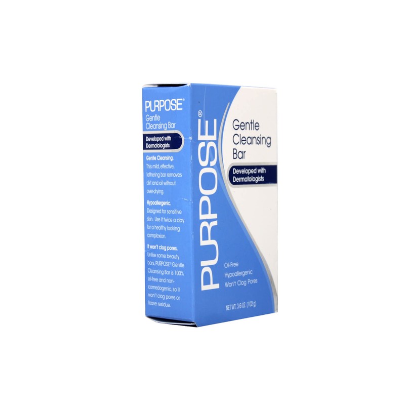 PURPOSE Gentle Cleansing Bar, Developed with Dermatologists for All Skin