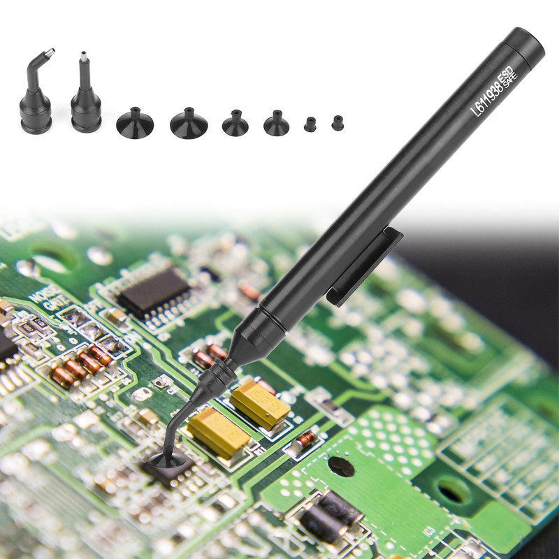Manual Vacuum Suction Pen Soldering Sucking Pickup Tool Kit with