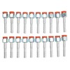 20PCS Air Conditioning Hose Barb Fitting Straight Aluminum High Strength