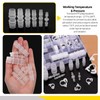 Mardatt Hose Barb Fittings Kit, Assorted Sizes Plastic Pipe Joint