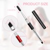 Unaone Eyebrow Brush - 2 PCS Professional Dual-Ended Angled Eye