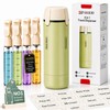 4 in 1 Travel Dispenser Bottle Set, Leakproof TSA Travel