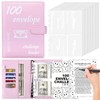 100 Envelopes Money Saving Challenge, Money Saving Binder to Save