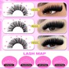 wiwoseo Lash Clusters Kit Volume Lash Extenison Kit with Lash