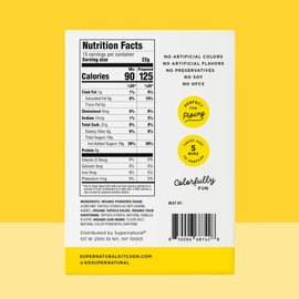 Naturally Colorful Vanilla Frosting by Supernatural - Sunshine Yellow - No Artificial Dyes, Vegan, Organic Ingredients, 12oz