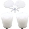 4" or 100mm Single Wafer Carrier, Single Wafer Sample Box