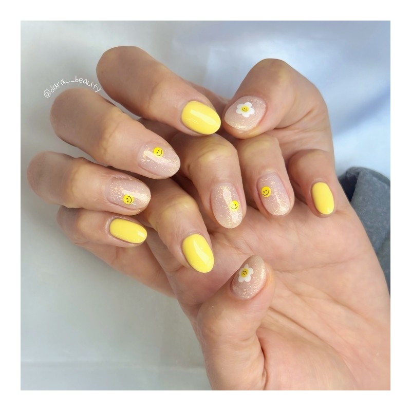 Dara Beauty April 2025 Art of the Month Yellow Smile