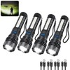 ZioeYiue Rechargeable Flashlights High Lumens, 7Mode Flashlights Rechargeable, Super Bright