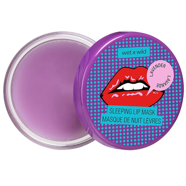 wet n wild Perfect Pout Sleeping Lip Mask, Lavender, 0.21 Ounce