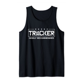 Trucker Truck Driver Vintage Five Star Trucker Highly Tank Top