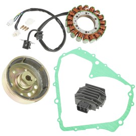 Celox Stator Regulator Flywheel for Suzuki LTA400 LT-A400 Eiger 400 4X4 2x4 Auto 02-07