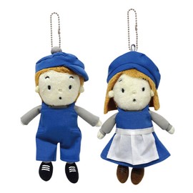 Ki Company Sanrio Characters (Vintage Retro) Pair Ball Chain Mascot The Board Building Duo SAV-PBM-VA