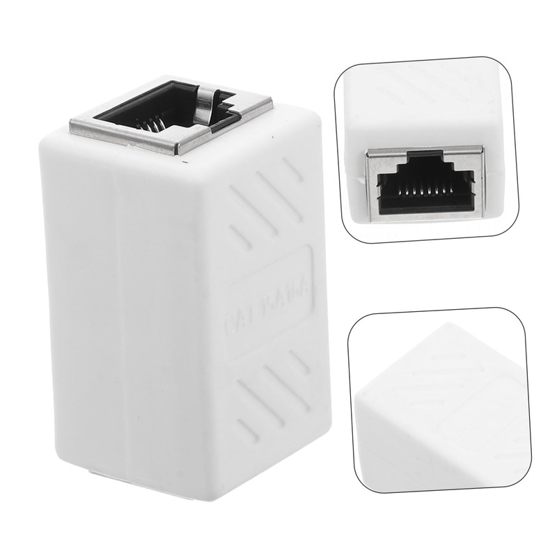 COHEALI Ethernet Coupler Female to Female Connector Adapter Compact Ethernet