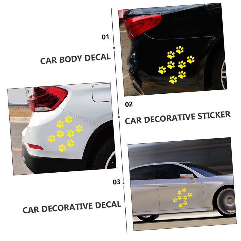 ORFOFE Chic Car Stickers Cat Car Decor for Dashboard Automotive
