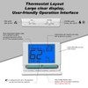 Non-Programmable Thermostat for Conventional Single-Stage Systems, 1 Heat/1 Cool, Easy