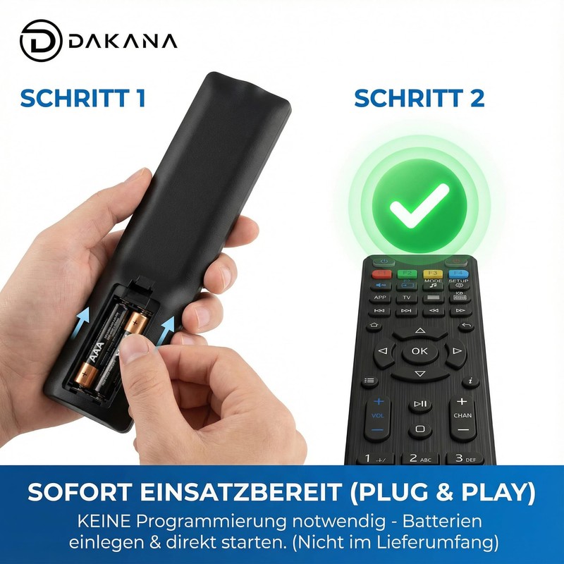 Dakana Remote Control for Opticum AX 150 AX 300 AX