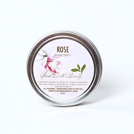 Good Earth Beauty Body Balm Geranium Rose Natural - 3 Ounce